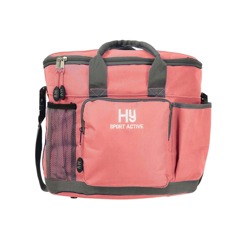 Hy Sport Active Horse Grooming Bag - Coral Rose - One Size