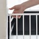 image 8 of Safetots Extra Tall Screw Fitted Baby Stair Gate, 62.5cm - 106.8cm, White, 103.5cm in Height | White | 1