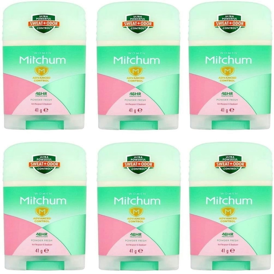 image 1 of Mitchum Stick Anti-Perspirant Deodorant Powder Fresh 100ml Pack of 6