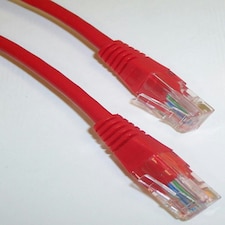 PRO SIGNAL - 3m Red Cat5e Ethernet Patch Lead