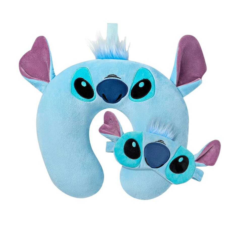 image 1 of Lilo & Stitch 3D Ears Pillow - Blue - One Size