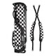 image 3 of El Camino Golf Bag - - Black & White Checker