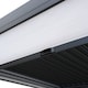 image 3 of Anthracite Aluminium Pergola With White Blinds - 3m x 4m