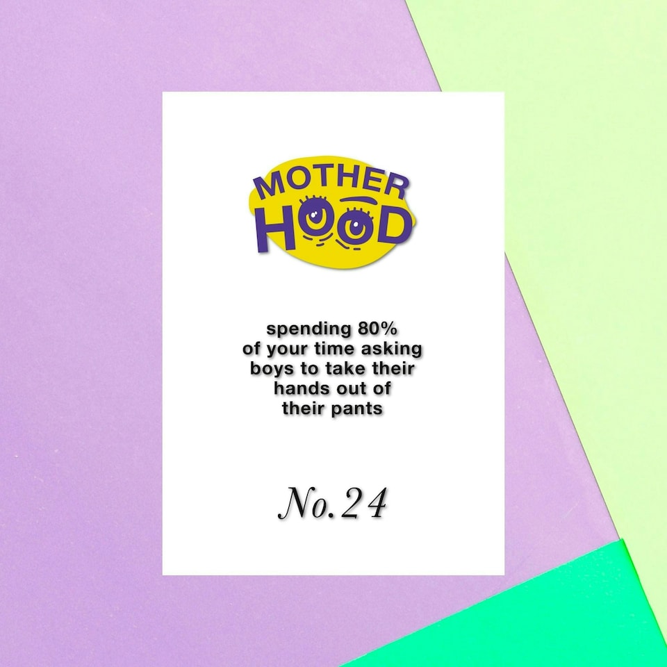 Motherhood No.24 Greetings Card