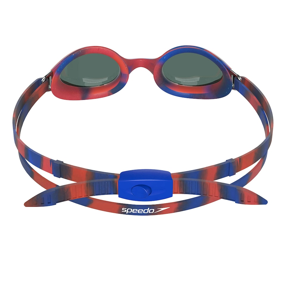 image 1 of Speedo Childrens/Kids 2024 Hyper Flyer Mirror Swimming Goggles - Navy/Red - One Size