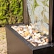 image 4 of Lamego Bamboo Mirror Water Feature with Lights 180cm