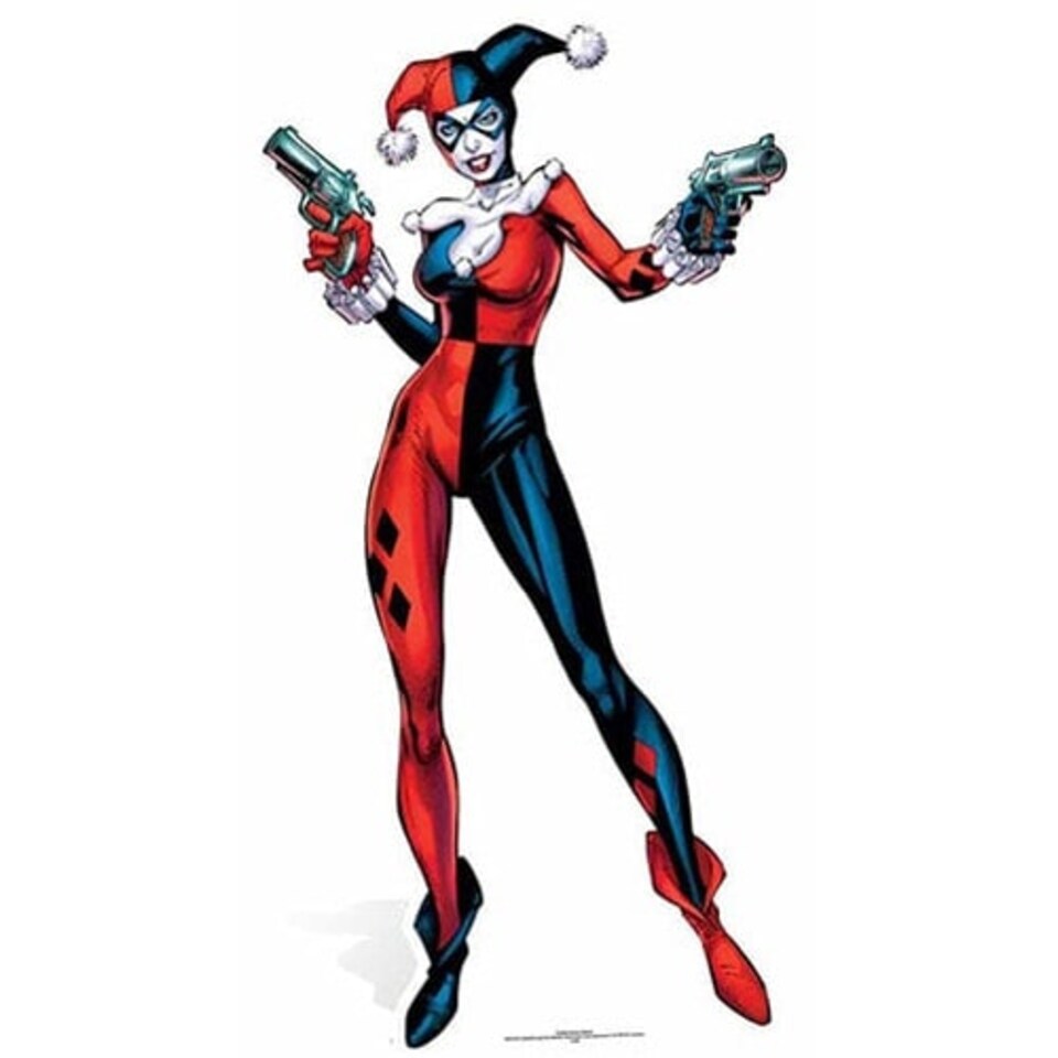 DC Comics Harley Quinn Lifesize Cardboard Cutout -162cm