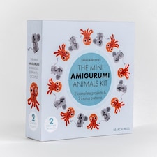 The Mini Amigurumi Animals Kit by Sarah Abbondio - Mini Amigurumi