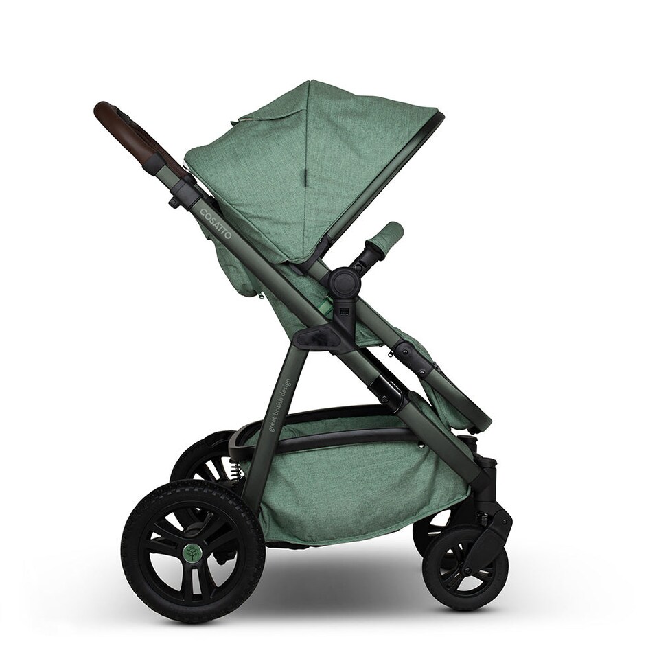 image 1 of Cosatto Wow 3 Pram and Pushchair Carrycot and Reversible Seat, All Terrain Travel System