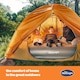 image 2 of Silentnight Camping Collection Flocked Airbed with Built-in Electric Pump | Grey | King