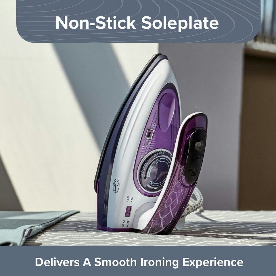 image 1 of Quest 34030 1000W Travel Steam Iron