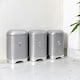 image 9 of Lovello Sugar Canister Shadow Grey Textured 11x11cm