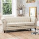 image 4 of Richland 3 Seat Sofa - Cream