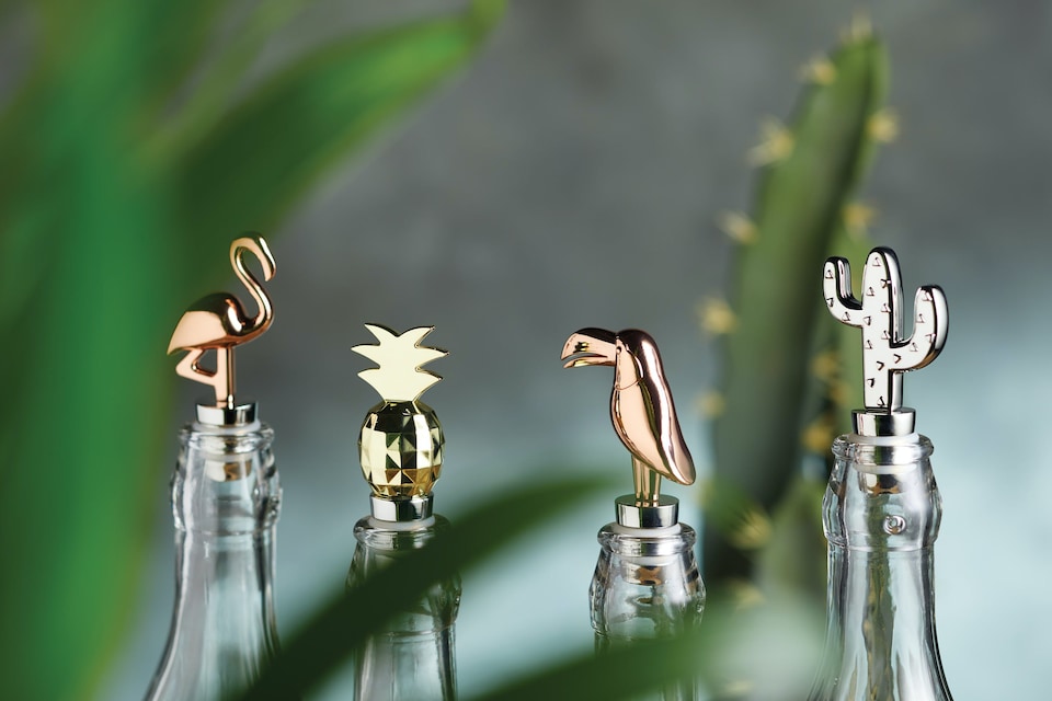 image 1 of BarCraft Cactus Bottle Stopper