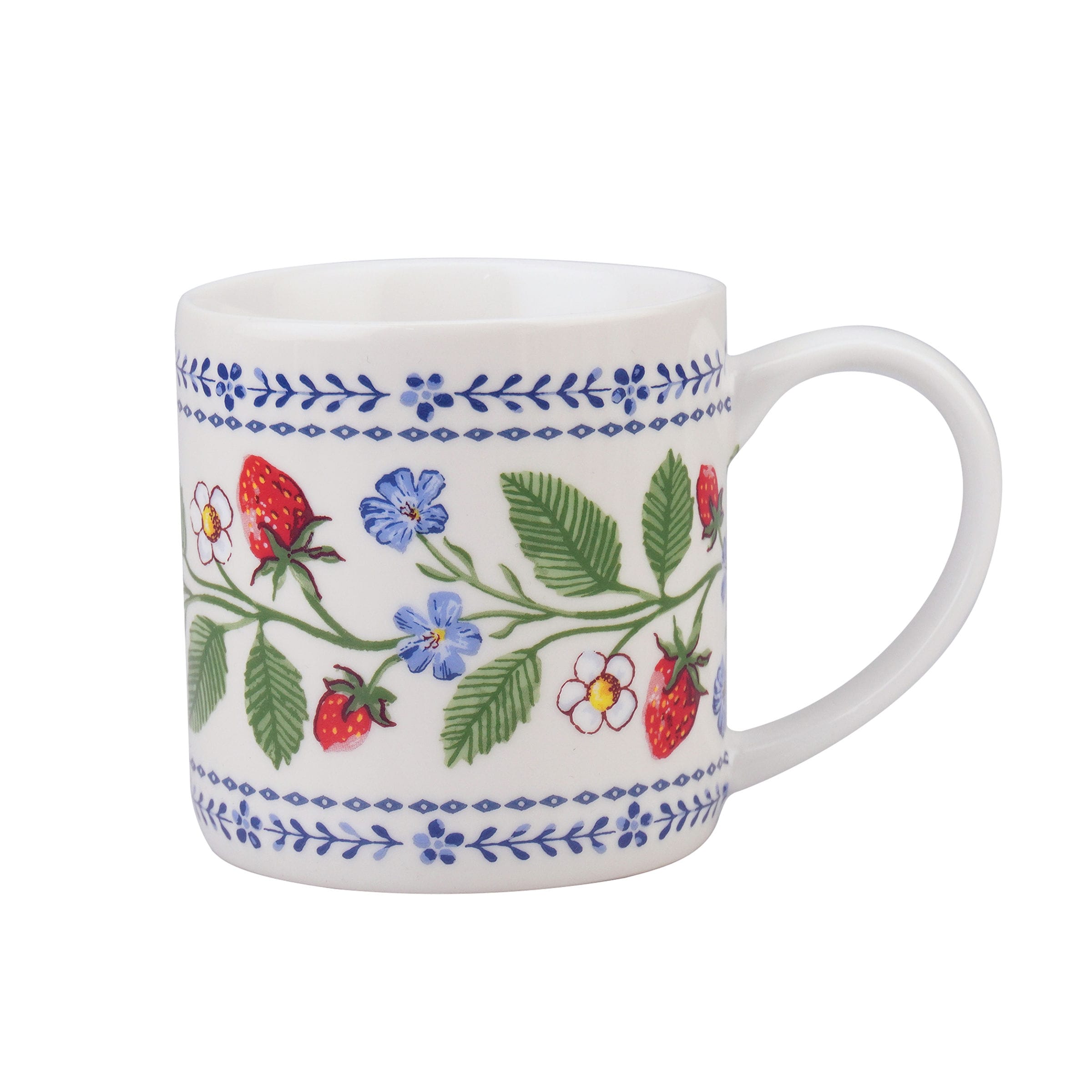 Ulster Weavers 'Strawberry Patch' Strawberry Print Porcelain Mug