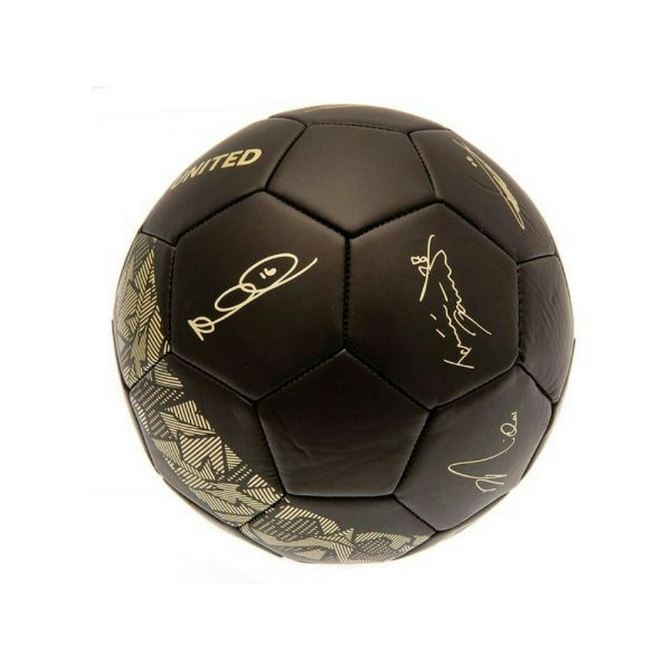 image 1 of West Ham United FC Phantom Signature Football - Black/Gold - 5 (UTBS3496)
