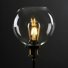 ValueLights Sheridan Industrial Black Table Lamp