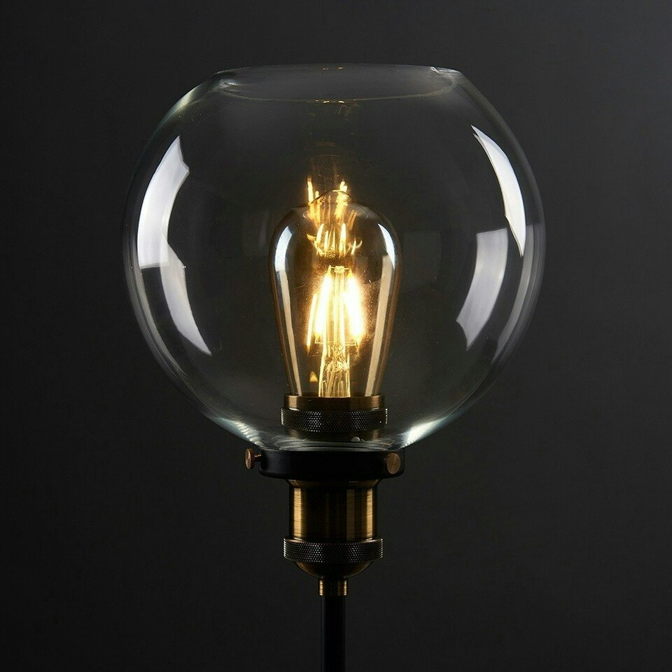 image 1 of ValueLights Sheridan Industrial Black Table Lamp