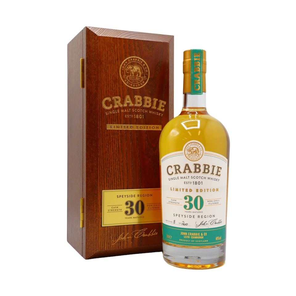 Glenrothes - Crabbie Single Cask 1992 30 year old Whisky