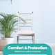 image 10 of Velvet Dining Chair Covers, Spandex High-Back Chair Slipcovers