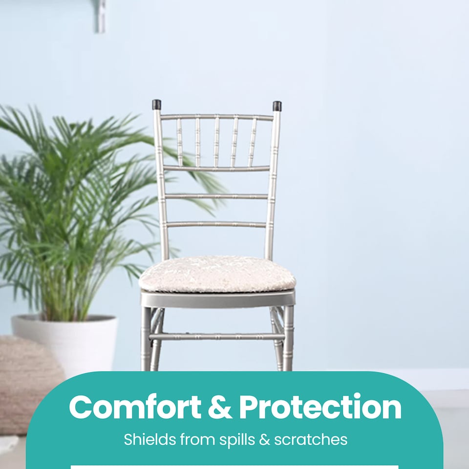 image 1 of Velvet Dining Chair Covers, Spandex High-Back Chair Slipcovers
