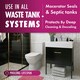 image 3 of Dirtbusters Toilet Cleaner, Deodoriser Descaler (1L) Berry Fresh Macerator & Septic Tank Safe Formula