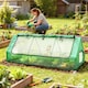 image 2 of Outsunny Portable Small Polytunnel with Mesh Windows, 240x90x90cm