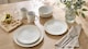 image 5 of Waterside 16pc Reactive Glaze Cream Dinner Set