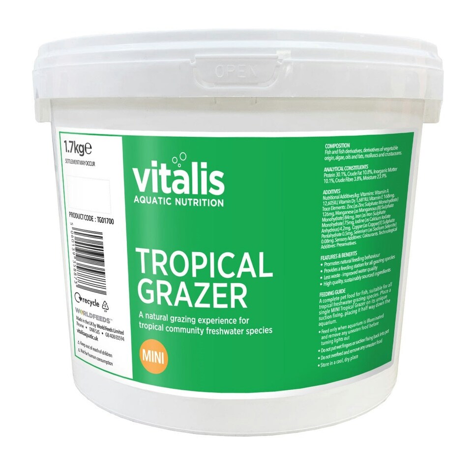 image 1 of Vitalis Mini Tropical Grazer Multi