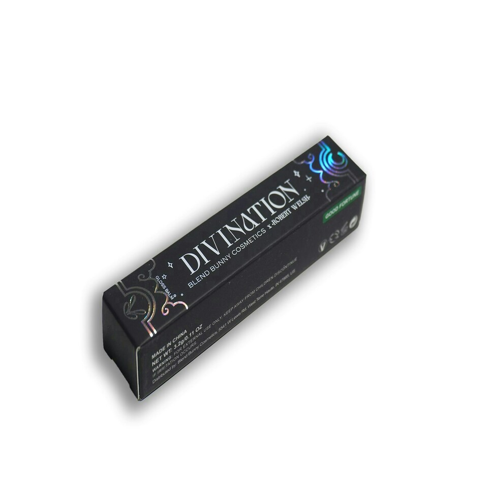 image 1 of Robert Welsh Divination Gloss Balm Good Fortune (Green) - Blend Bunny Cosmetics Multi
