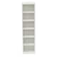 image 2 of 6 Tier White Wooden CD DVD Game Book Shelf Storage Tower Rack - Fits 102 CDs