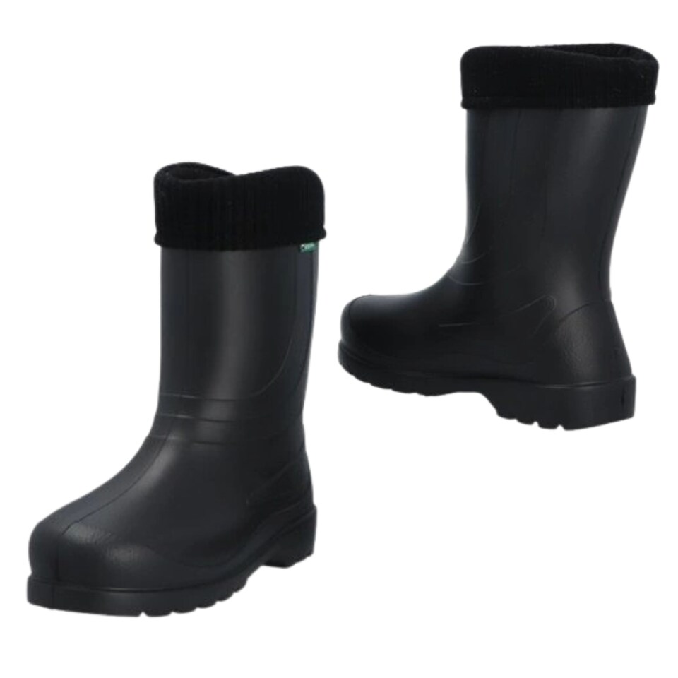image 1 of Laura Waterproof Women's EVA Wellies with a removable warming liner Black EU37