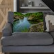 image 2 of River in mountain forest landscape (Blanket)