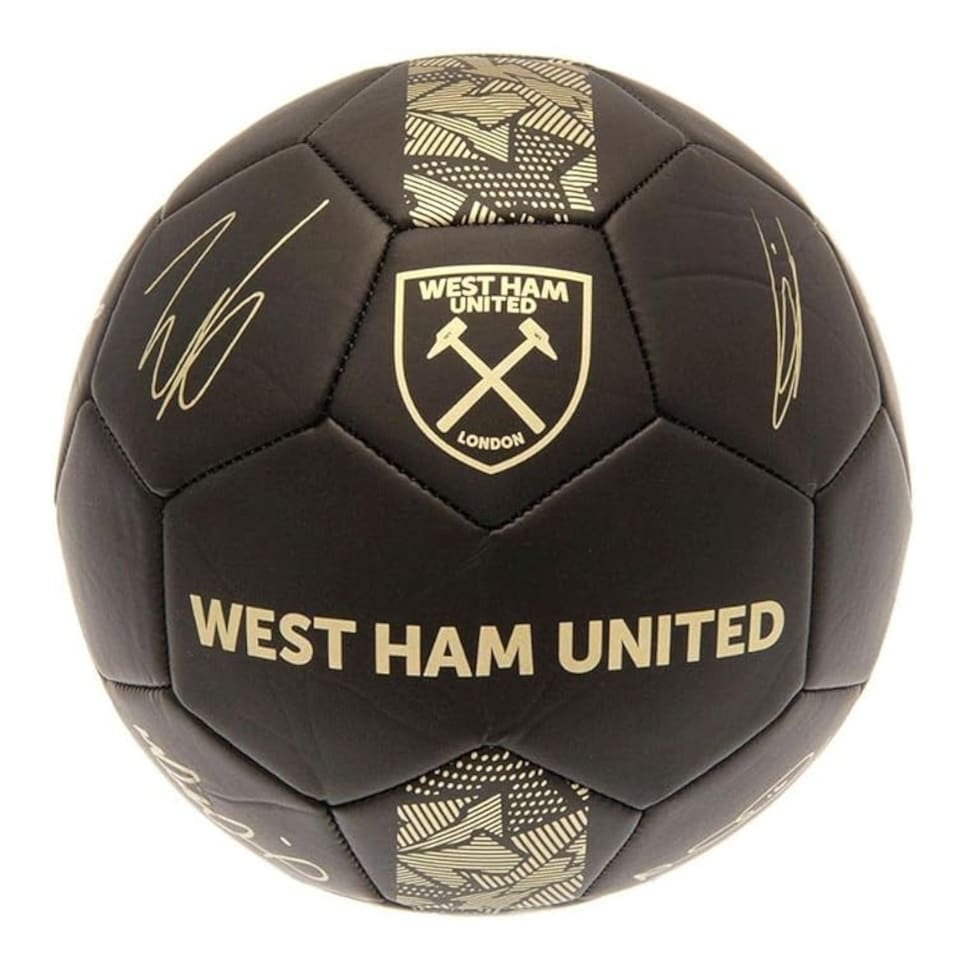 image 1 of West Ham Phantom Size 1 Football Black