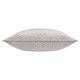 image 3 of Paoletti Neptune Velvet Cushion | Silver | Silver | 50 x 50cm | 1
