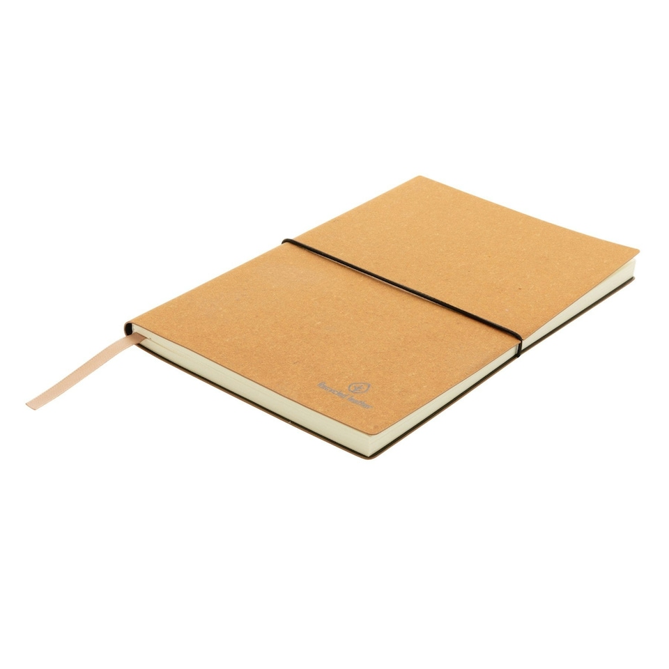 image 1 of XD Collection Recycled Leather A5 Notebook - Brown - One Size