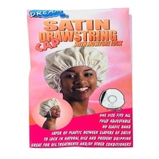 Dream  Satin Drawstring Cap