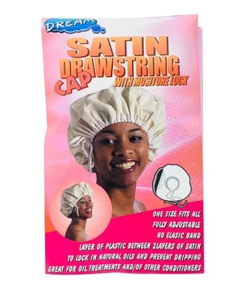 Dream  Satin Drawstring Cap