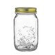 image 5 of Bormioli Rocco Quattro Stagioni Glass Storage Jars - 1 Litre - Pack of 3