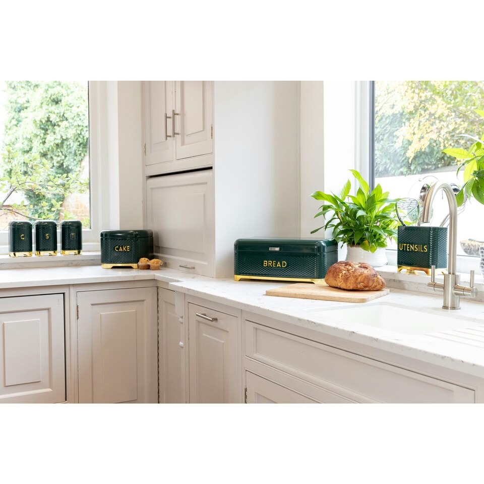 image 1 of Lovello Utensil Holder Cream Textured