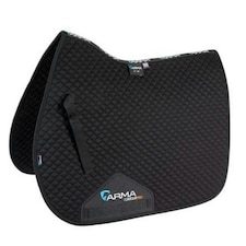 Performance Horse Saddlecloth - Black - 17in - 18in