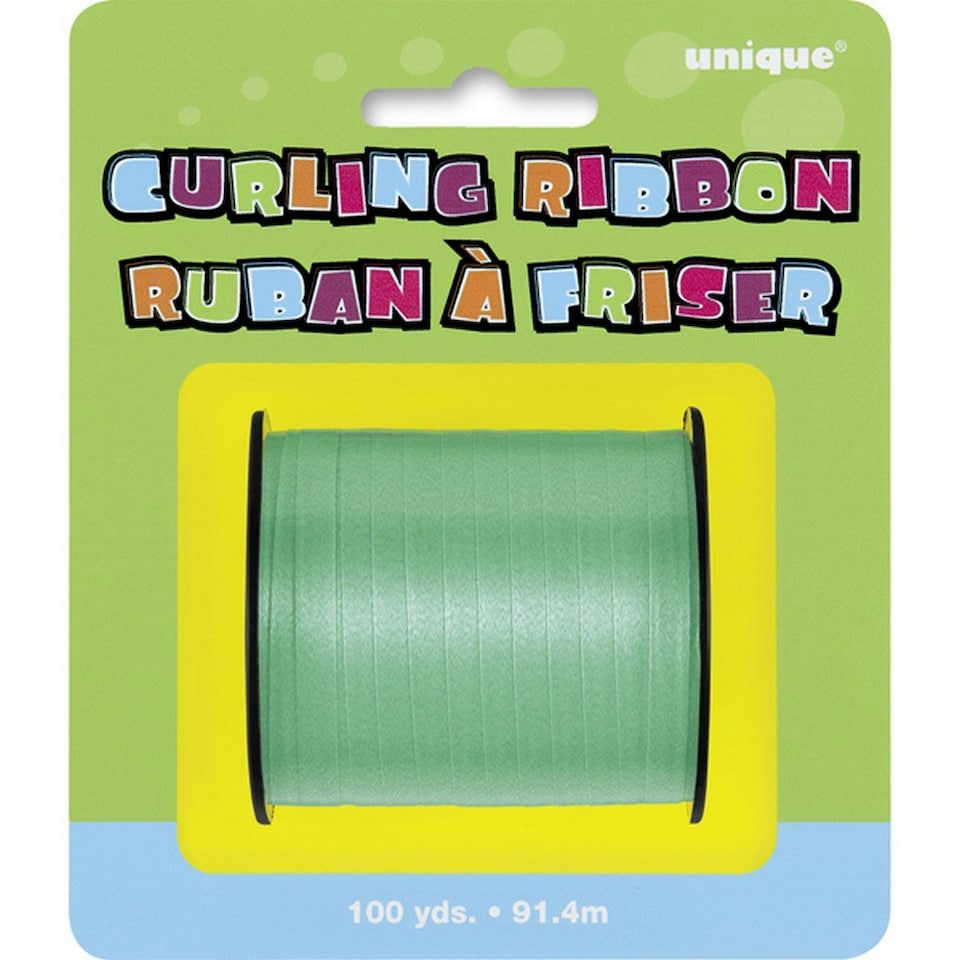 Unique Party Curling Ribbon Roll (100 Yards) - Emerald - 100 Yards