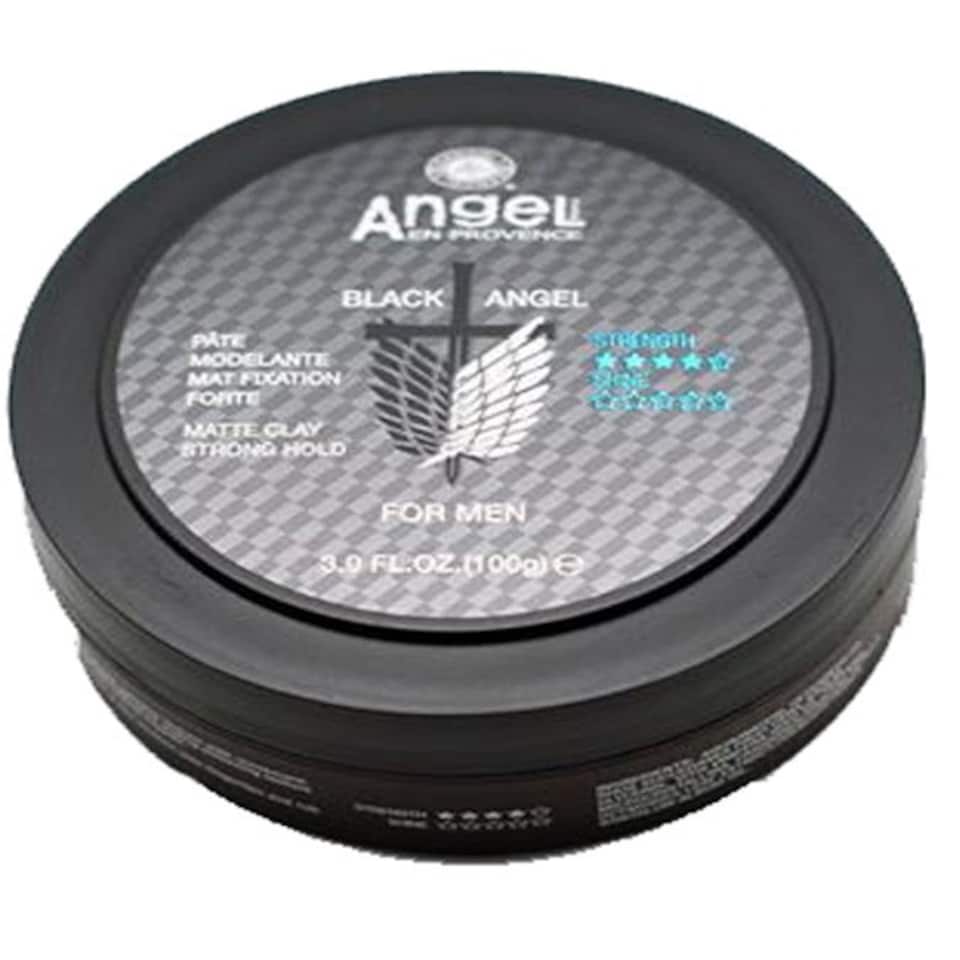 image 1 of Angel En Provence Black Angel For Men Strong Hold Matte Clay | Cream