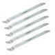 image 1 of 12" Tyre Lever Pry Bar Remover Removal Tool for Motorbikes Bikes Cars 5pc