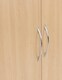 image 6 of Nevada 2 Door 1 Drawer Wardrobe - L52 x W78 x H182.5 cm - Sonoma Oak Effect | Brown | Sonoma Oak