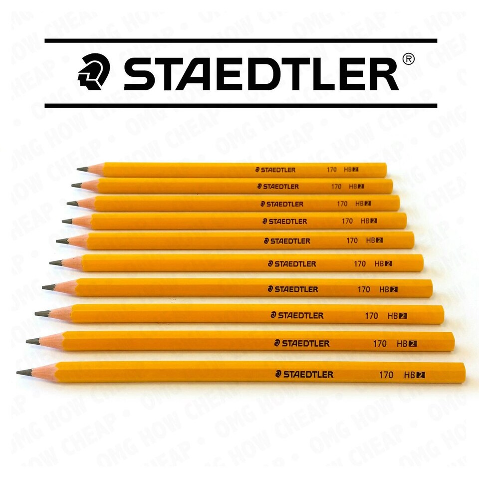 Staedtler Pencils HB Hexagonal Shape (Pack of 10)