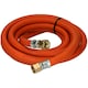 image 1 of Single Propane Fitted Rubber Hose Pipe Cutting & Welding 5M 3/8" BSP Gas