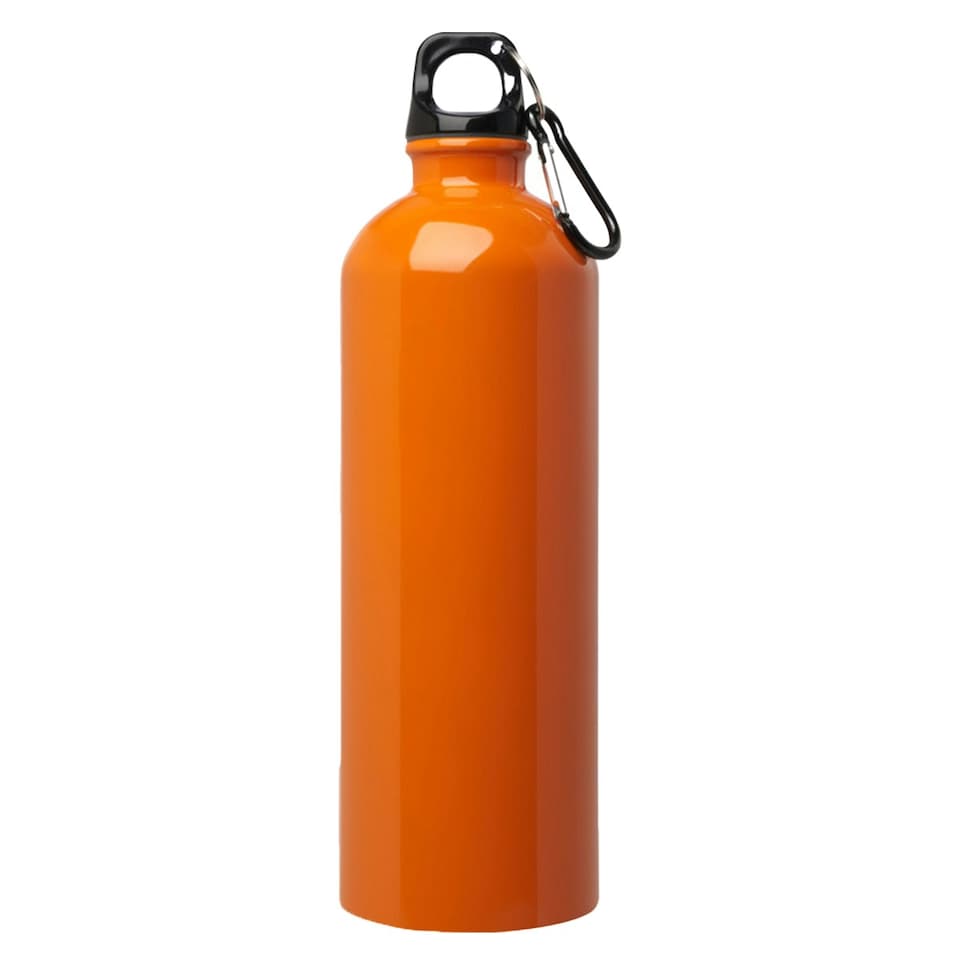 image 1 of Floso Oregon Stainless Steel Single Wall 750ml Water Bottle - Orange - One Size