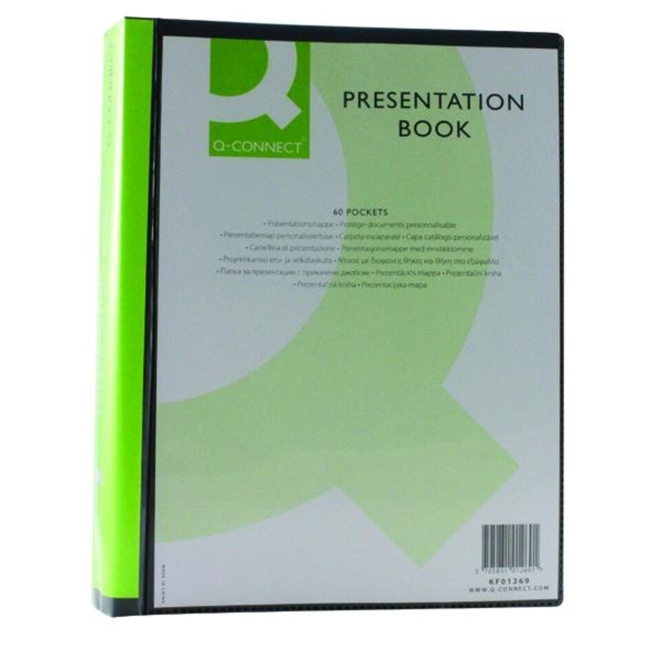 image 1 of 60 Pockets A4 Presentation Display Book