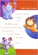 image 1 of Pack of 20 Elephant, Lion, Monkey Jungle Thank You Sheets